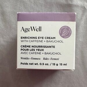 Arbonne AgeWell Eye Cream - Purple and White